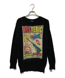 Hysteric Glamour（ヒステリックグラマー）の古着「KOZIKファックベアニット」｜ブラック