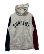 SUPREMEシュプリーム）の古着「Color Blocked ArcLogoHooded/アーチロゴパーカー」｜グレー