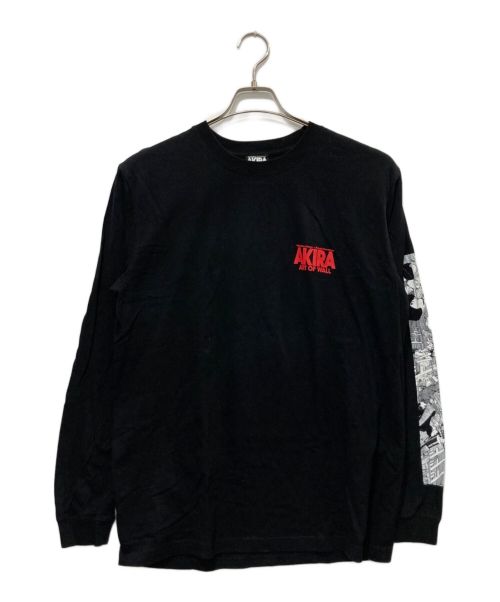 AKIRA（アキラ）AKIRA (アキラ) ロングスリーブTシャツ ブラック サイズ:Lの古着・服飾アイテム