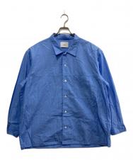 nuterm (ニュータム) ALAN Buggy Fit Shirts ブルー サイズ:M