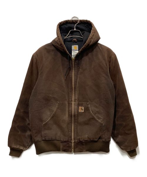 CarHartt（カーハート）CarHartt (カーハート) ダックアクティブジャケット/USA製 ブラウン サイズ:Mの古着・服飾アイテム