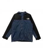 THE NORTH FACEザ ノース フェイス）の古着「Mountain Light Denim Jacket/マウンテンライトデニムジャケット」｜ブルー×ブラック