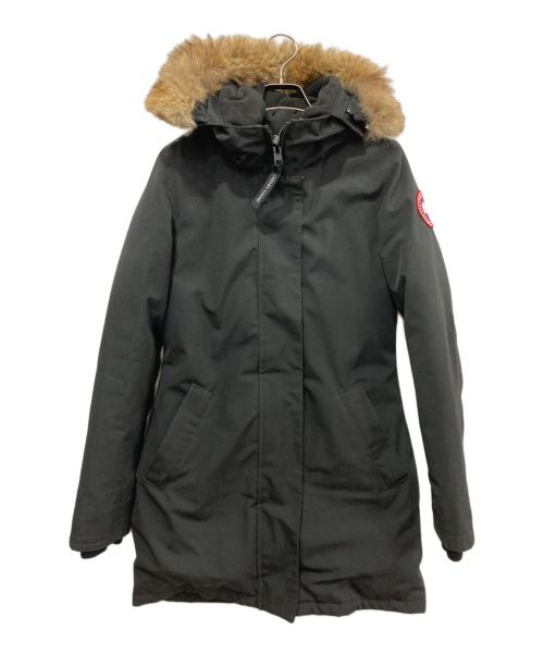 CANADA GOOSE（カナダグース）CANADA GOOSE (カナダグース) VICTORIA Parka ブラック サイズ:XSの古着・服飾アイテム