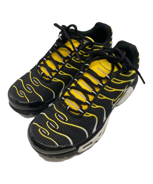 NIKE（ナイキ）NIKE (ナイキ) AIR MAX PLUS/ナイキ エア マックス プラス ブラック×イエロー サイズ:25.5cmの古着・服飾アイテム