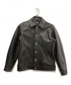 Schottショット）の古着「GOAT NEWBIE LEATHER JACKET」｜ブラック