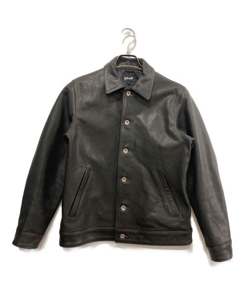 Schott（ショット）Schott (ショット) GOAT NEWBIE LEATHER JACKET ブラック サイズ:Sの古着・服飾アイテム