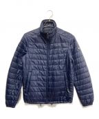 PRADAプラダ）の古着「リップストップナイロンパフジャケット/Ripstop Nylon Puffer Jacket」｜ネイビー