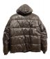 MONCLER (モンクレール) リバーシブルダウンジャケット ブラウン×ブラック サイズ:1：40000円