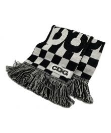 CDG（シーディージー）の古着「マフラー」｜ホワイト×ブラック