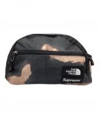 SUPREME×THE NORTH FACEシュプリーム×ザ ノース フェイス）の古着「21AW/Bleached Denim Print Shoulder/ブリーチド デニム プリント ルー II  Bag/」