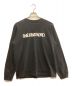 sacai（サカイ）の古着「Eric Haze ONEKINDWORD． L／S T-Shirt」｜ブラック