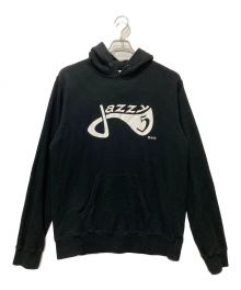 uniform experiment×FRAGMENT DESIGN（ユニフォームエクスペリメント×フラグメントデザイン）の古着「JAZZY 5 SWEAT HOODIE」｜ブラック