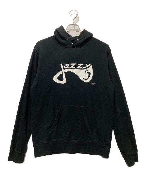 uniform experiment（ユニフォームエクスペリメント）uniform experiment (ユニフォームエクスペリメント) FRAGMENT DESIGN (フラグメントデザイン) JAZZY 5 SWEAT HOODIE ブラック サイズ:3の古着・服飾アイテム