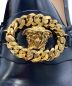 中古・古着 VERSACE (ヴェルサーチ) Leather Loafer/レザーローファー/メデューサ ブラック サイズ:41：25000円