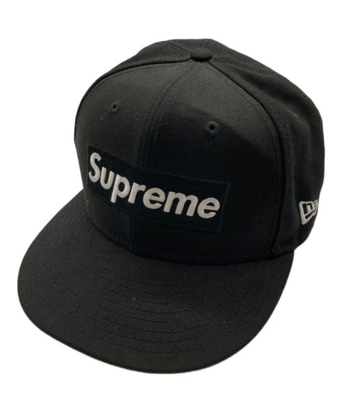 New Era（ニューエラ）New Era (ニューエラ) SUPREME (シュプリーム) World Famous Box Logo ブラックの古着・服飾アイテム