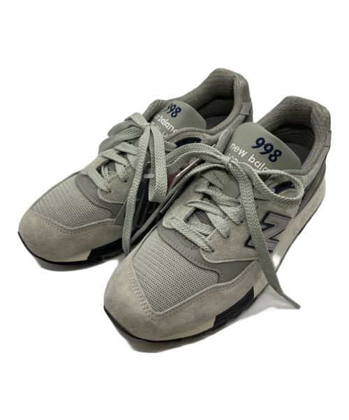 NEW BALANCE（ニューバランス）NEW BALANCE (ニューバランス) WTAPS (ダブルタップス) ローカットスニーカー/New Balance 998 MiUSA WTAPS Visual Uparmored/U998 WT グレー サイズ:25cm 未使用品の古着・服飾アイテム