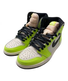 NIKE（ナイキ）の古着「Air Jordan 1 High OG "Volt/Visionaire"」｜グリーン