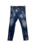 DSQUARED2（ディースクエアード）の古着「Wash Skater Jeans」｜インディゴ