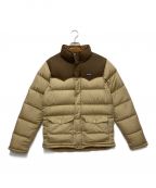 Patagoniaパタゴニア）の古着「スリングショットダウンジャケット/ Slingshot Down Jacket」｜ブラウン×ベージュ