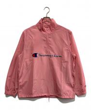 Champion (チャンピオン) SUPREME (シュプリーム) Half Zip Pullover ピンク サイズ:S