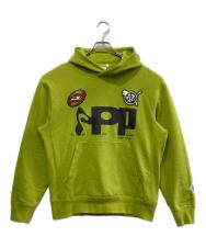 PUMA (プーマ) PAM (パム) Graphic Hoodie グリーン サイズ:S