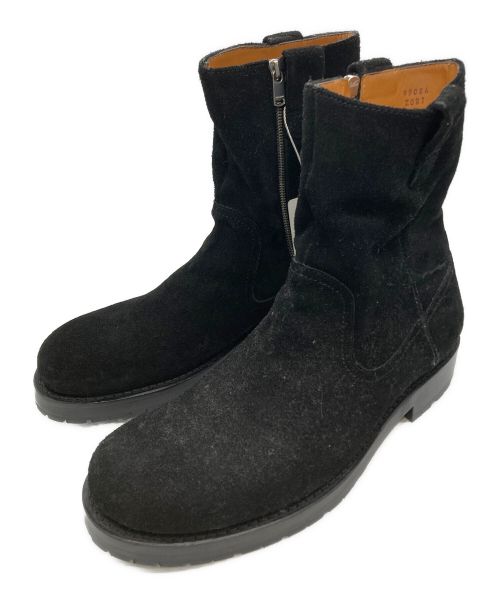 nonnative（ノンネイティブ）nonnative (ノンネイティブ) WORKER ZIP UP BOOTS COW LEATHER ブラック サイズ:9の古着・服飾アイテム