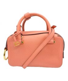 DELVAUX（デルヴォー）の古着「Cool Box Nano Taurillon Soft クールボックス ナノ」｜ピンク