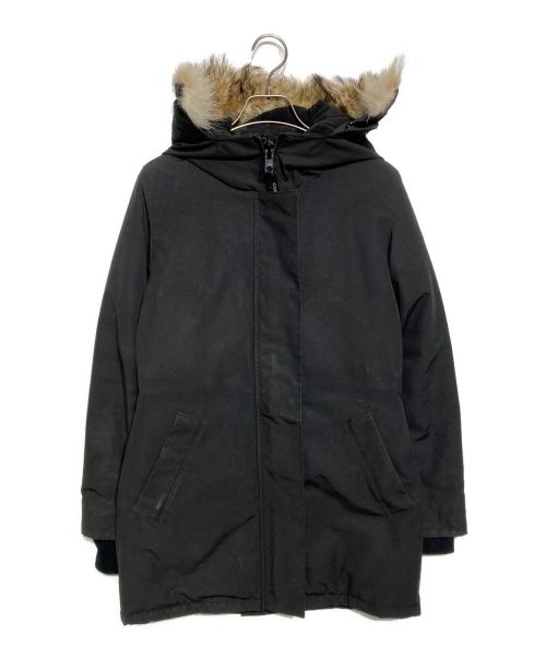 CANADA GOOSE（カナダグース）CANADA GOOSE (カナダグース) Victoria Parka Fusion Fit ブラック サイズ:Sの古着・服飾アイテム