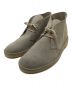 CLARKS（クラークス）の古着「Desert Boot デザートブーツ　スウェードブーツ」｜ベージュ