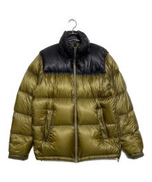 THE NORTH FACE（ザ ノース フェイス）の古着「ヌプシジャケット」｜ブラック×カーキ