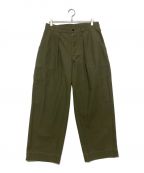 A.PRESSEアプレッセ）の古着「USAF Hemmed Bottoms」｜オリーブ