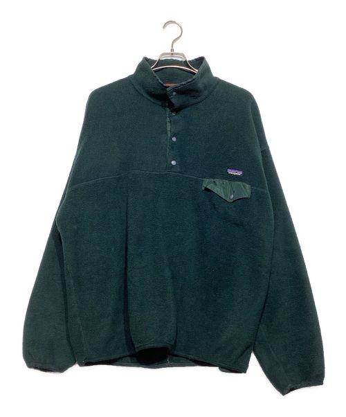 Patagonia（パタゴニア）Patagonia (パタゴニア) 古着シンチラ・スナップT・プルオーバー グリーン サイズ:XLの古着・服飾アイテム