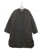 BEAUTY&YOUTHビューティーアンドユース）の古着「quilted collarless coat(キルト カラーレス コート)」｜ブラック