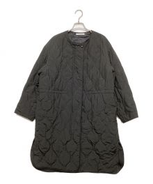 BEAUTY&YOUTH（ビューティーアンドユース）の古着「quilted collarless coat(キルト カラーレス コート)」｜ブラック