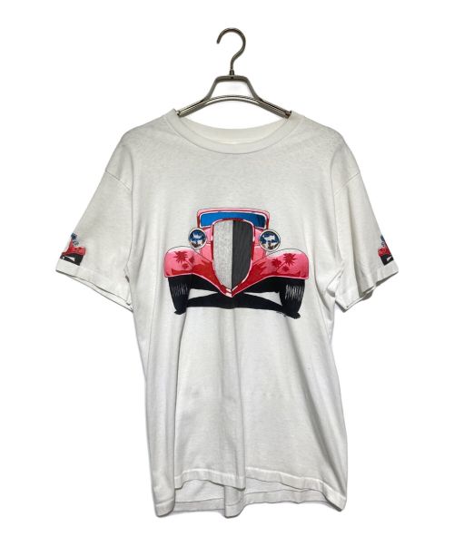 USED（ユーズド）USED (ユーズド) 古着プリントTシャツ ホワイト サイズ:XLの古着・服飾アイテム