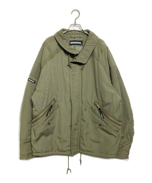 NEIGHBORHOOD（ネイバーフッド）NEIGHBORHOOD (ネイバーフッド) THUNDERSTRUCK ER JKT オリーブ サイズ:Lの古着・服飾アイテム