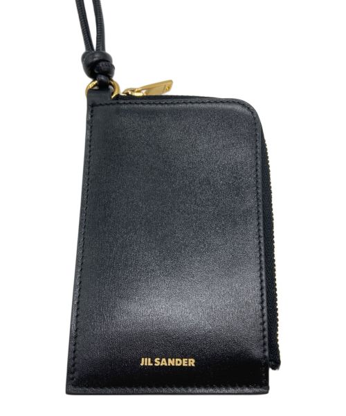 JIL SANDER（ジルサンダー）JIL SANDER (ジルサンダー) ENVELOPE CARD HOLDE ブラックの古着・服飾アイテム