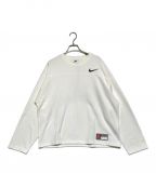 NIKE×stussyナイキ×ステューシー）の古着「Long Sleeve Top(ロング スリーブ トップ)」｜ホワイト