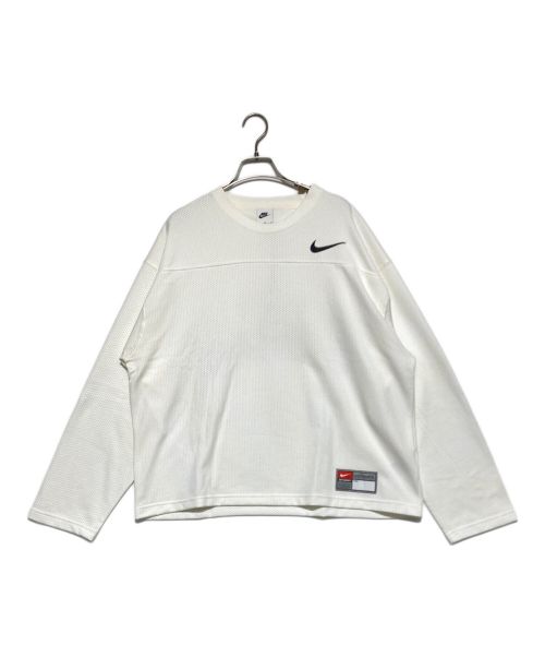 NIKE（ナイキ）NIKE (ナイキ) stussy (ステューシー) Long Sleeve Top(ロング スリーブ トップ) ホワイト サイズ:Mの古着・服飾アイテム