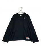 NIKE×stussyナイキ×ステューシー）の古着「Long Sleeve Top(ロング スリーブ トップ)」｜ブラック