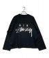 NIKE (ナイキ) stussy (ステューシー) Long Sleeve Top(ロング スリーブ トップ) ブラック サイズ:M：15000円