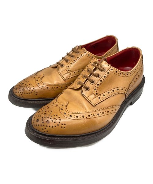 Tricker's（トリッカーズ）Tricker's (トリッカーズ) ウィングチップシューズ ブラウン サイズ:9.5の古着・服飾アイテム