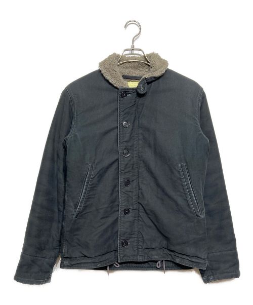 BUZZ RICKSON'S（バズリクソンズ）BUZZ RICKSON'S (バズリクソンズ) Type N-1 デッキジャケット ブラック サイズ:36の古着・服飾アイテム