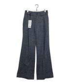 SUBLATIONSサブレーションズ）の古着「HEAVY WOOL GABARDINE FLARE EASY TROUSERS」｜グレー