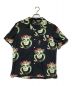 stussy（ステューシー）の古着「Skull Pattern Shirt」｜ブラック