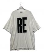 UNDERCOVERアンダーカバー）の古着「23SS BIG TEE RE COSMOS」｜ホワイト