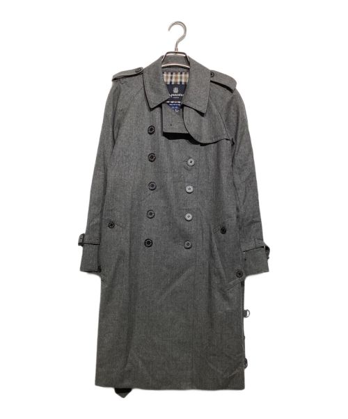 Aquascutum（アクアスキュータム）Aquascutum (アクアスキュータム) トレンチコート グレー サイズ:8の古着・服飾アイテム