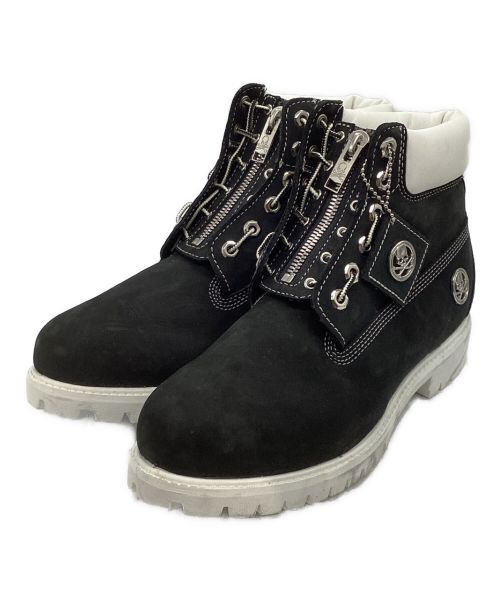 Timberland（ティンバーランド）Timberland (ティンバーランド) Mastermind (マスターマインド) 6INCH FRONT ZIP BOOTS ブラック サイズ:US9Mの古着・服飾アイテム