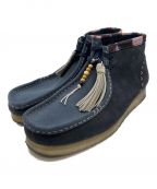 CLARKS ORIGINALS×end.クラークス オリジナルズ×エンド）の古着「WALLABEE BOOT」｜ネイビー