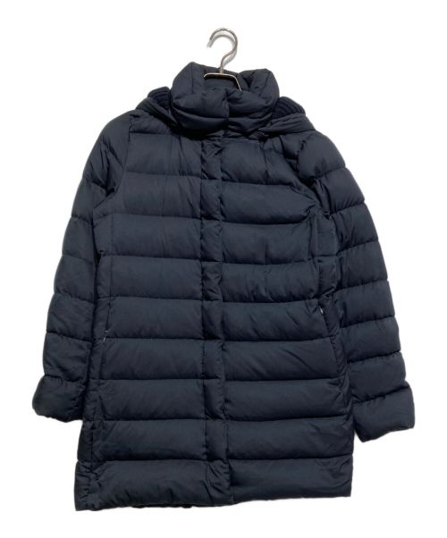 HERNO（ヘルノ）HERNO (ヘルノ) Hooded Down Puffer Coat(フード ダウン コート パッファー) ネイビー サイズ:42の古着・服飾アイテム